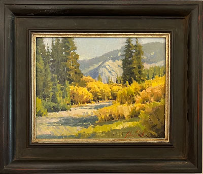 John Poon, Little Cottonwood Canyon, Brushworks Art Gallery, Salt Lake City, Utah