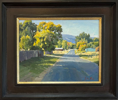 John Poon, Morning in Spring City, Brushworks Art Gallery, Salt Lake City Utah