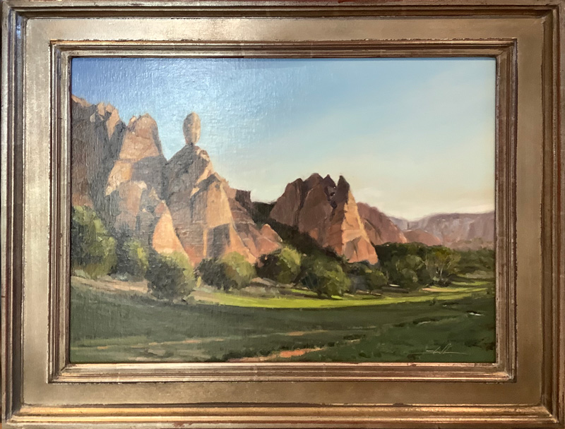 Stephen Stauffer Dawn at Heiner's Canyon Brushworks Art Gallery, Salt Lake City, Utah
