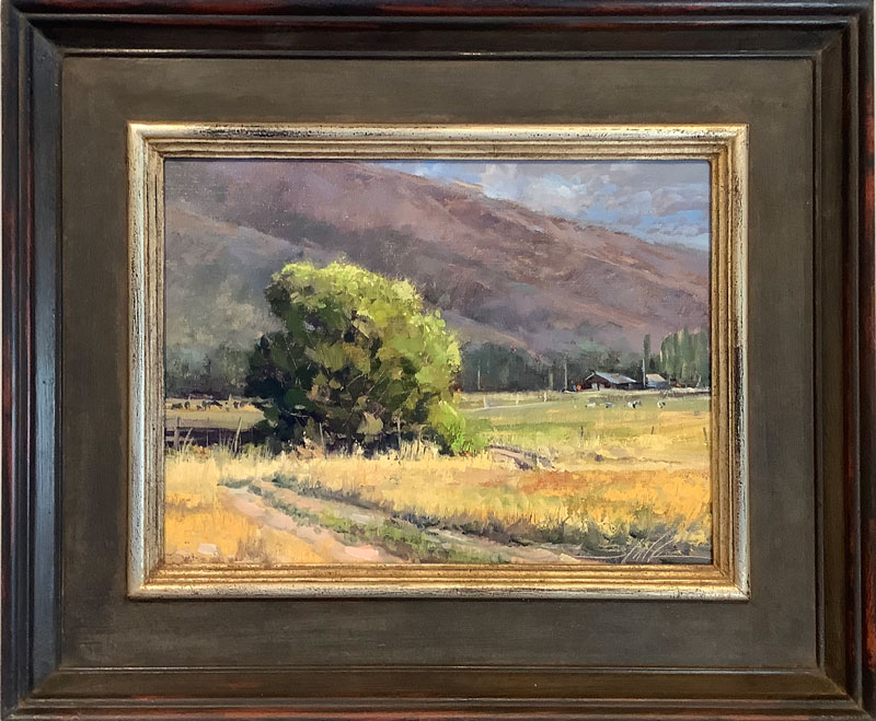 Steve Stauffer Spring City Pastures, Brushworks Art Gallery, Salt Lake City, Utah
