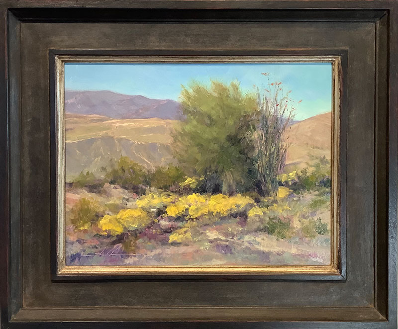 Steve Stauffer Desert Bloom, Brushworks Art Gallery, Salt Lake City, Utah