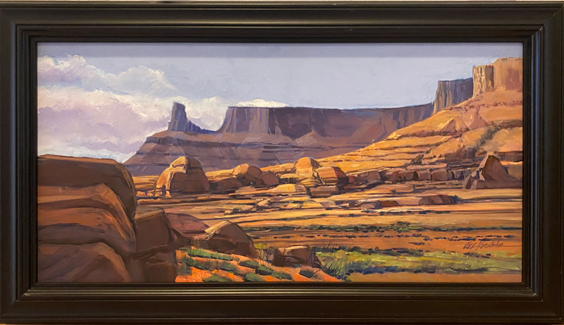 Rick Kinateder, Brushworks Art Gallery, Salt Lake City, Utah